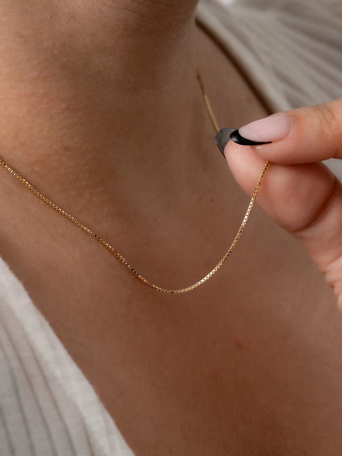 Cadena Tejido Veneciana IT 0.7 mm 45 Cms 1