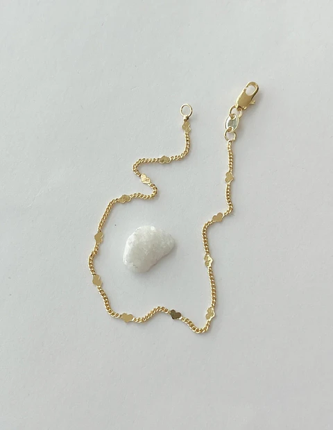 Pulsera Corazon Liso 