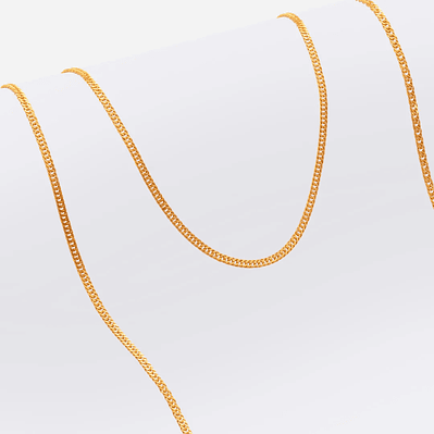 Cadena Tejido Cubana Continua IT 2,3 mm 65 Cms