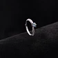 Anillo Promesa  Lumiere Boreal Pave Ajustable - Miniatura 2