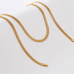 Cadena Tejido Veneciana 3mm 65cm