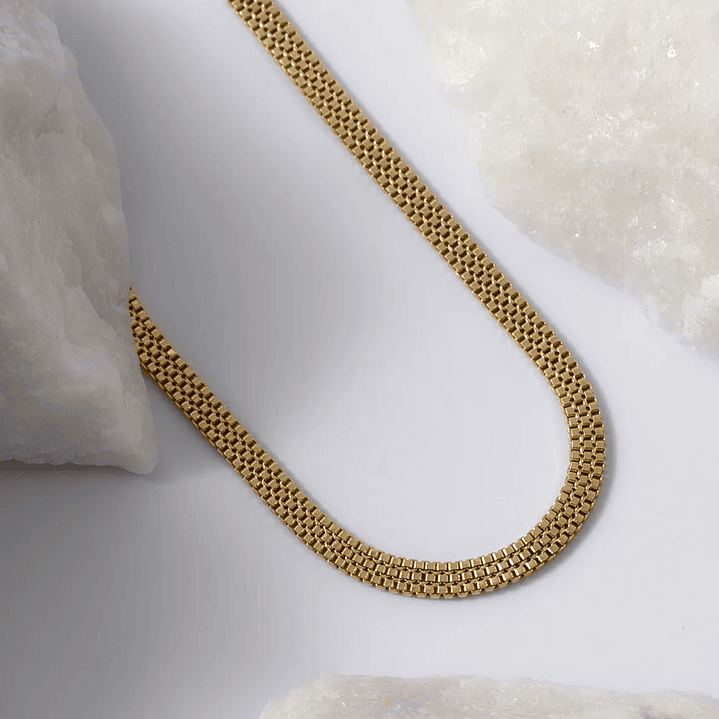 Cadena Tejido Veneciana 3mm 65cm 2