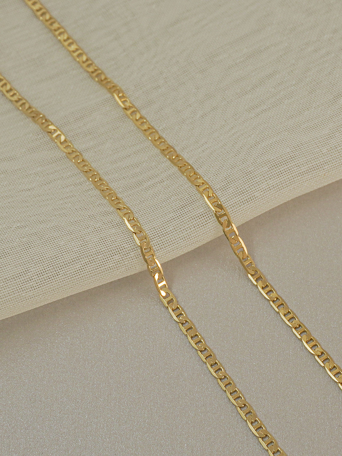 Cadena tejido Escalera 45 Cms 1