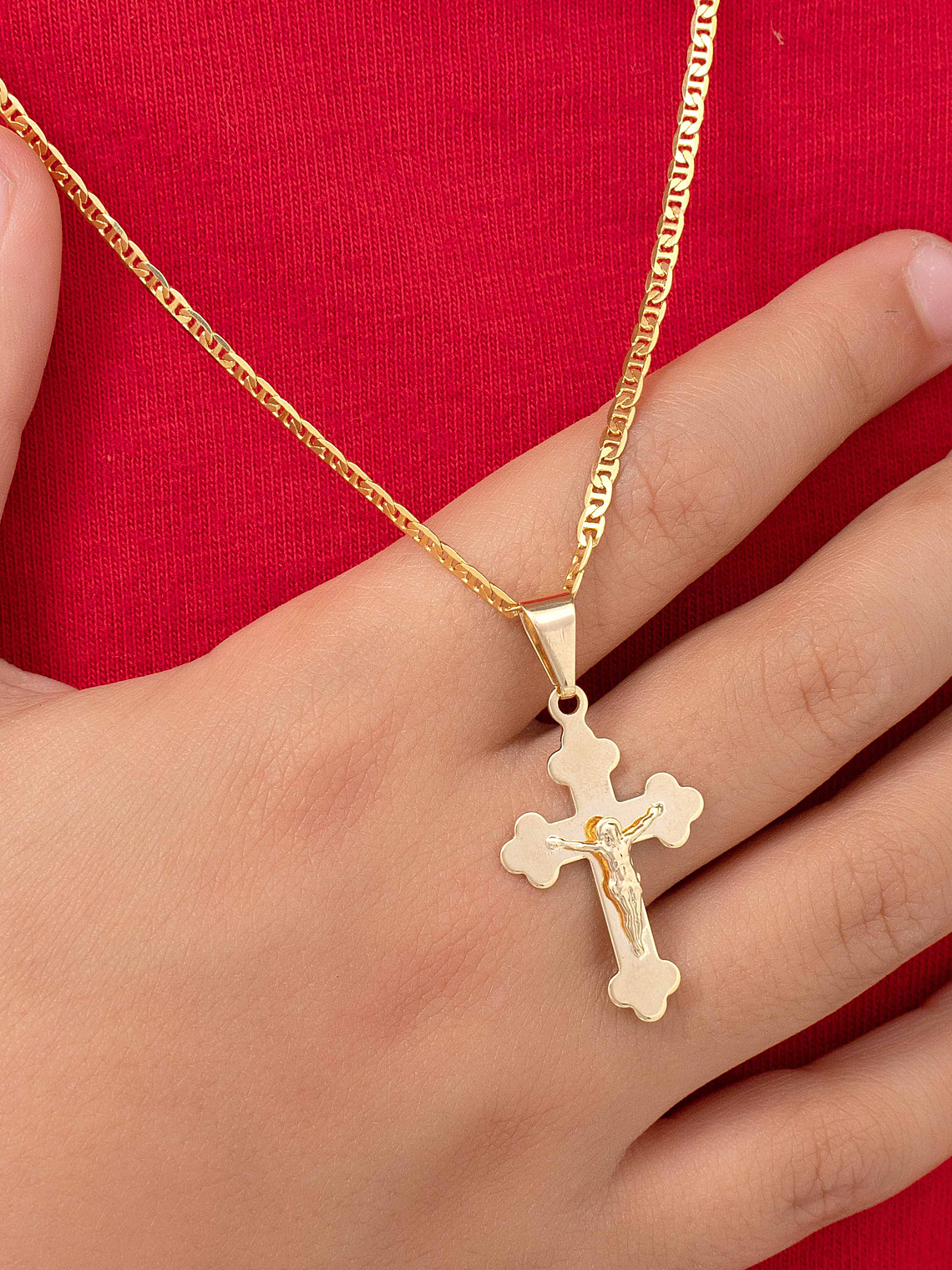 Cadena tejido Escalera 45 Cms 2