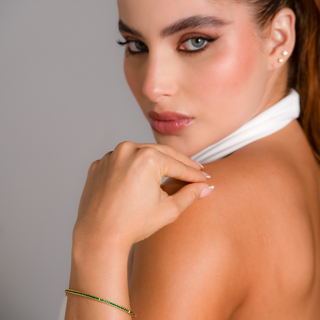 Pulsera Brazalete Slim Green 2