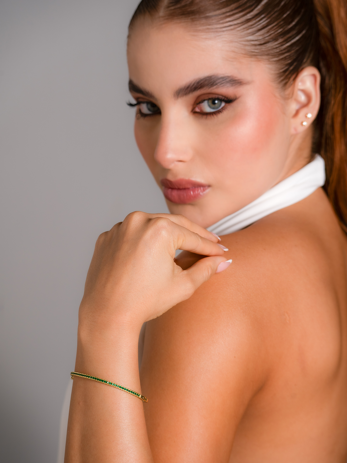 Pulsera Brazalete Slim Green 2