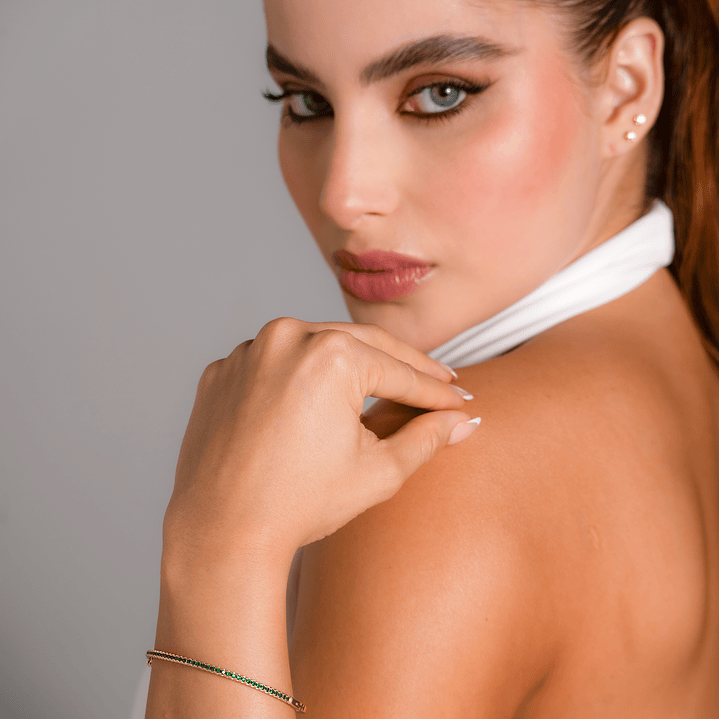 Pulsera Brazalete Slim Green 2