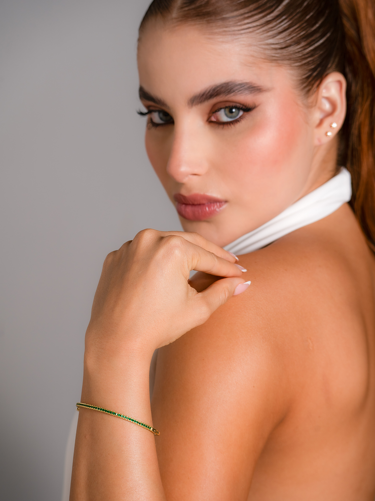 Pulsera Brazalete Slim Green 2
