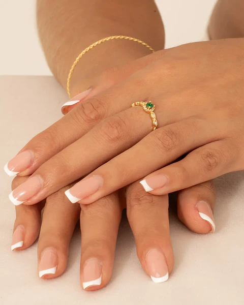 Anillo Solitario Royal Green Ajustable