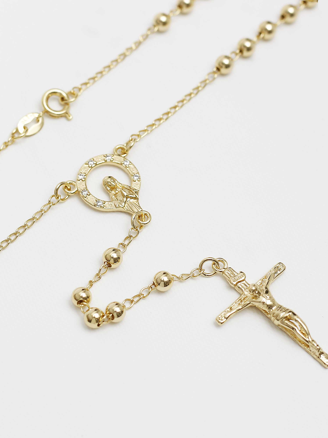 Rosario Hombre 65 cms 4 mm Cristal 1