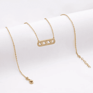 Gargantilla Corinna 26*8 mm 40 Cms + Ext