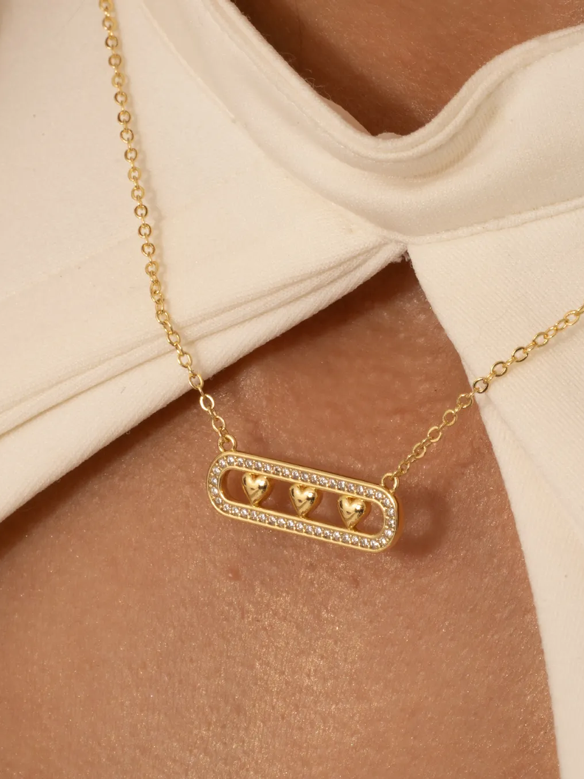 Gargantilla Corinna 26*8 mm 40 Cms + Ext 2