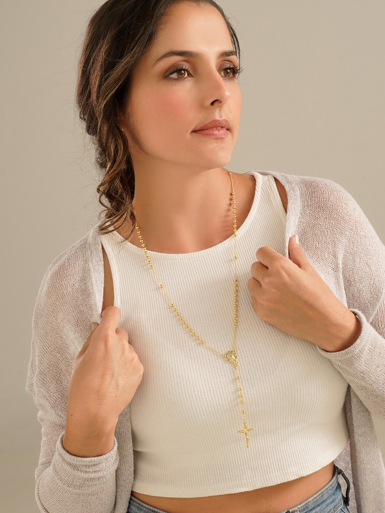 Rosario Unisex 65 cms 4 mm Verde 2