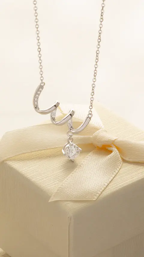 Gargantilla Wave Crystal 40 Cms + Ext