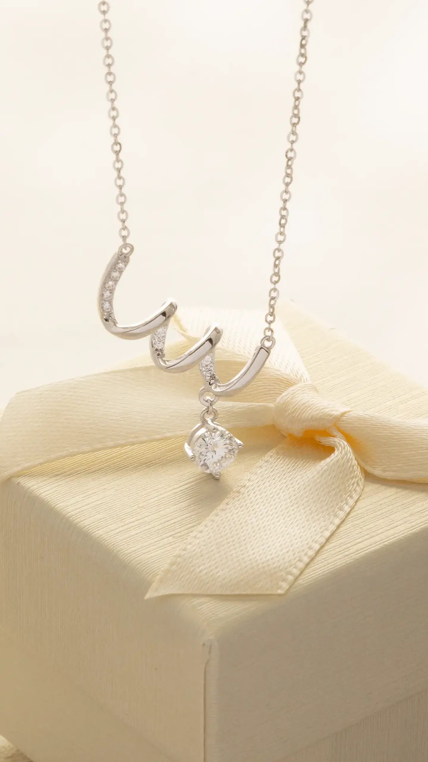 Gargantilla Wave Crystal 40 Cms + Ext 1