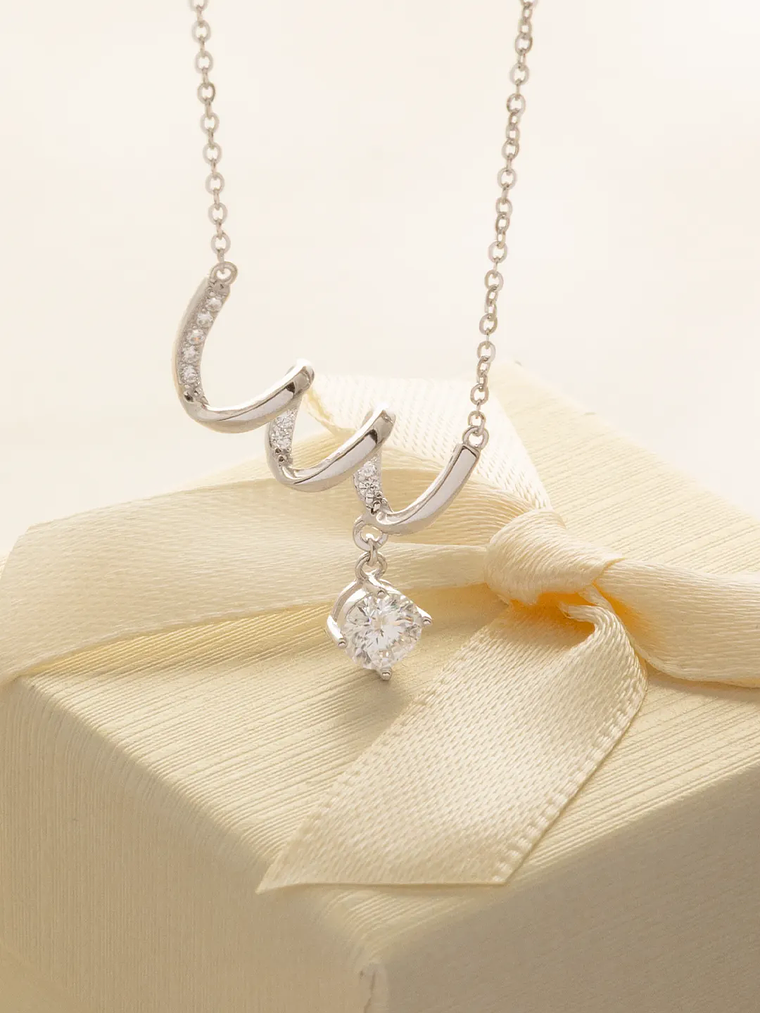 Gargantilla Wave Crystal 40 Cms + Ext 1