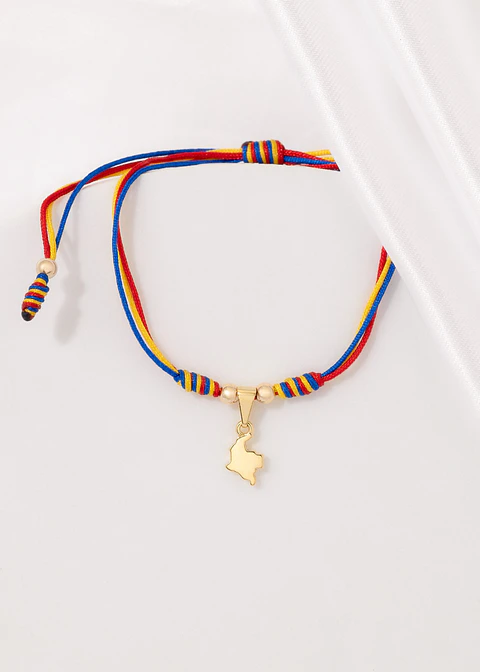 Pulsera Artesanal Tricolor Colombia
