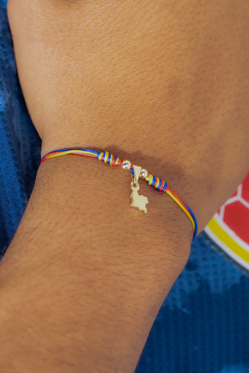Pulsera Artesanal Tricolor Colombia 2