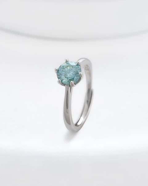 Anillo Promesa  Lumiere Boreal Pave Ajustable