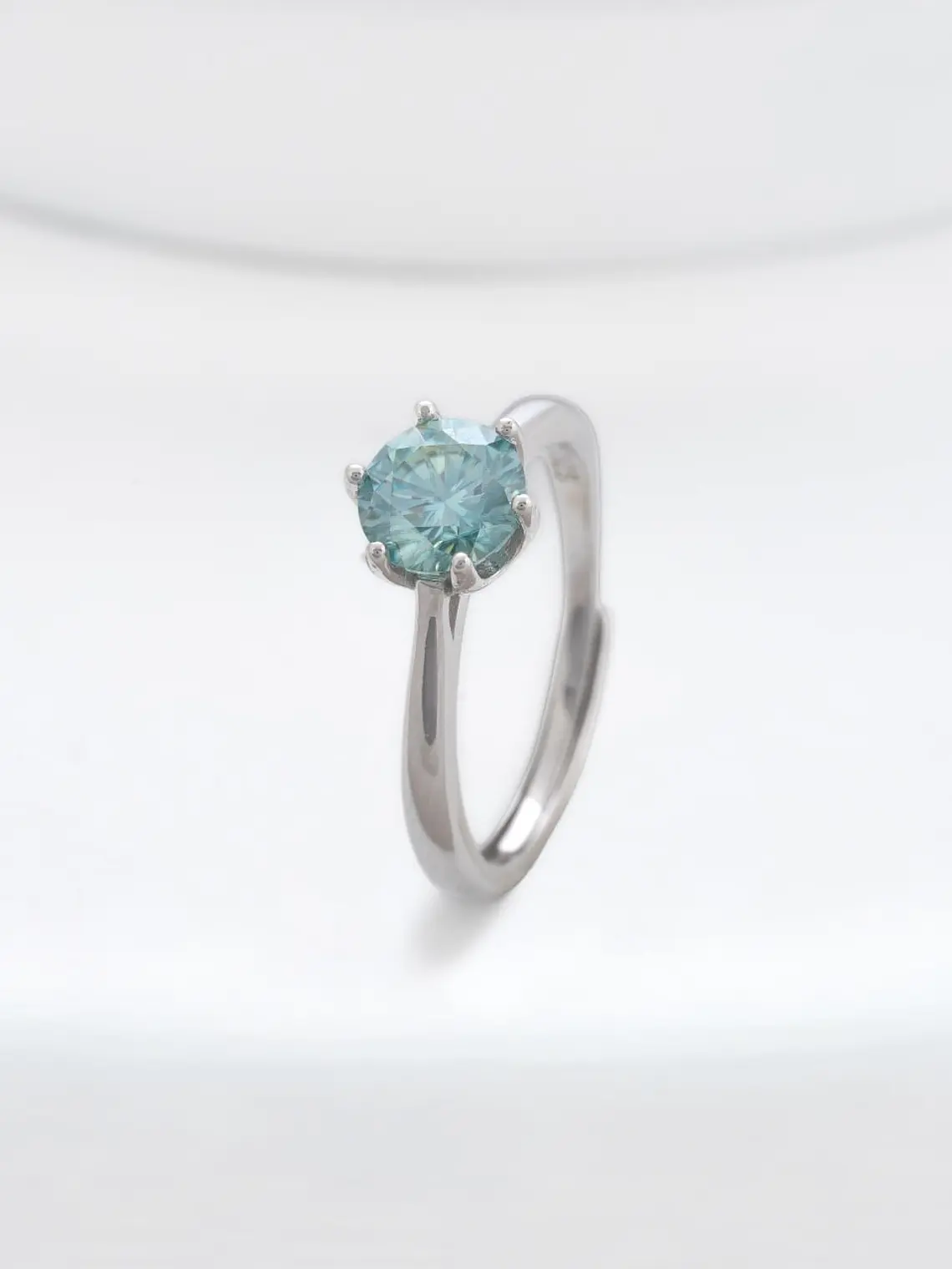 Anillo Promesa  Lumiere Boreal Pave Ajustable 1