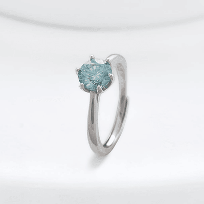 Anillo Promesa  Lumiere Boreal Pave Ajustable