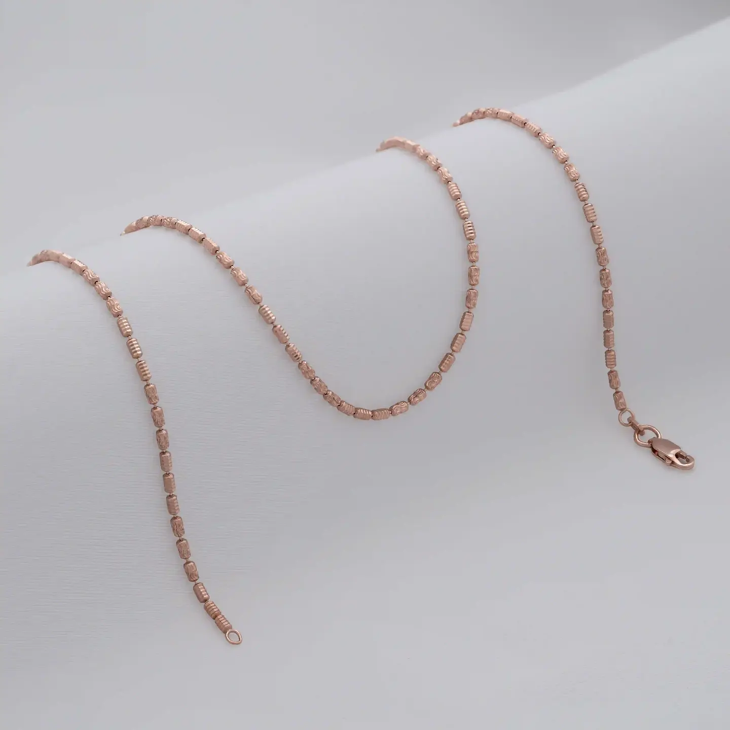 Cadena tejido  Barril Prismc Rose IT 45 Cms 1