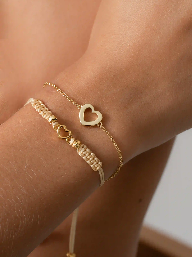 Pulsera Corazon  2