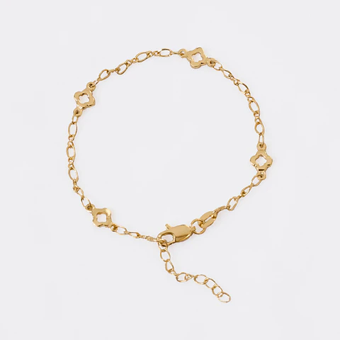 Pulsera Clover Silueta + Extensor