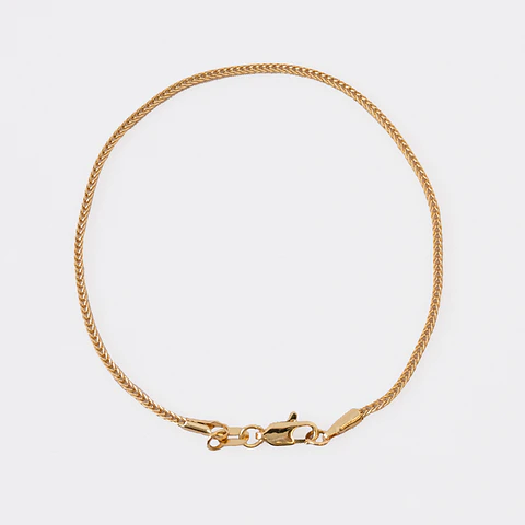 Pulsera tejido Franco Cuadrada 20 Cms