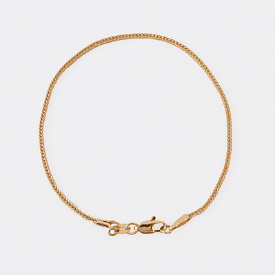 Pulsera tejido Franco Cuadrada 20 Cms