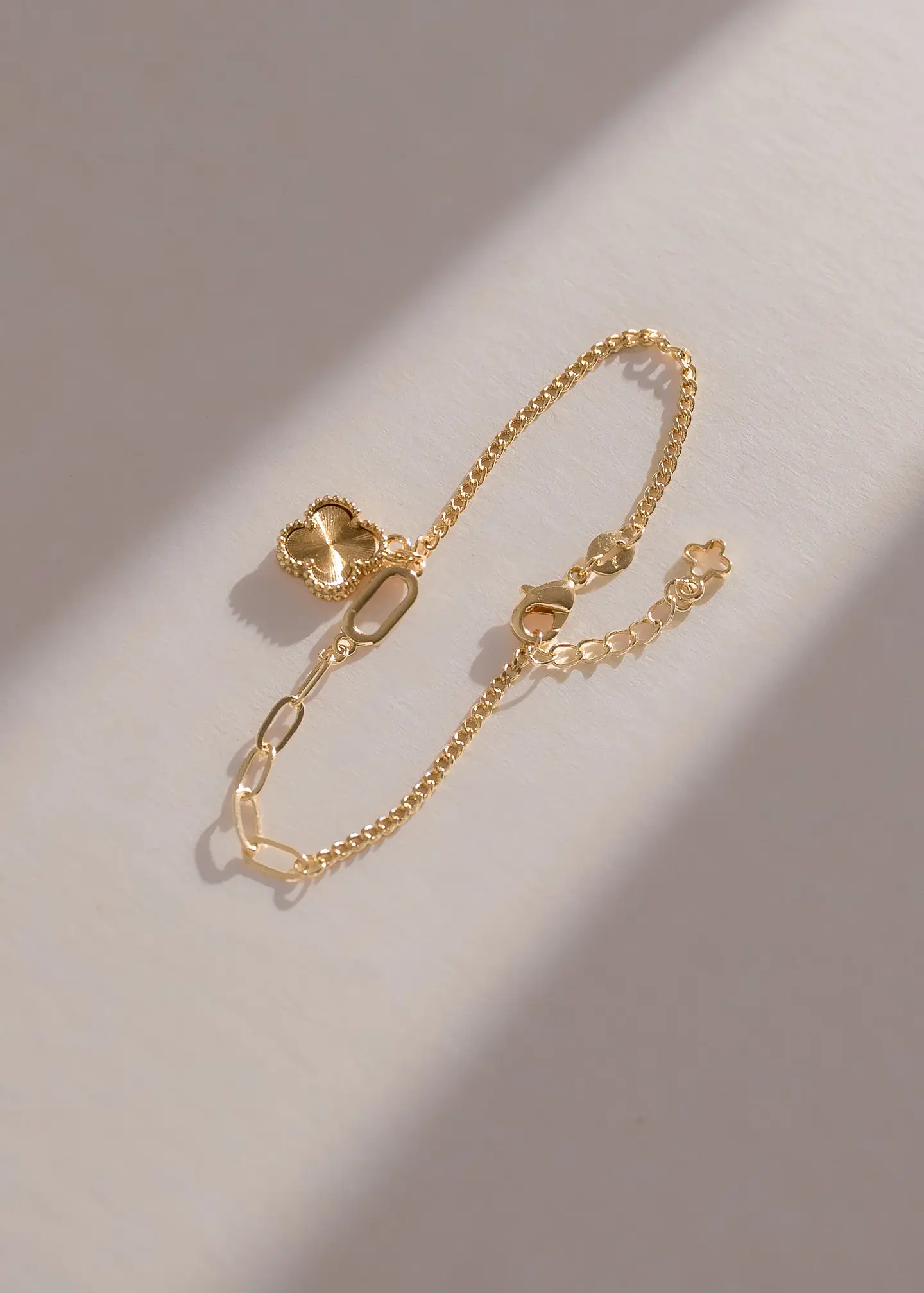 Pulsera tejido Cubana Clover 1,1 cm 15 Cm + Ext 2