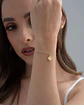 Pulsera tejido Cubana Clover 1,1 cm 15 Cm + Ext - Miniatura 3