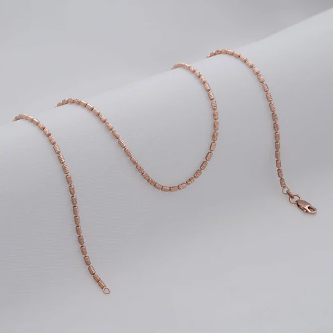 Cadena Tejido Barril Prismc Rose IT 65 Cms