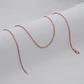 Cadena Tejido Barril Prismc Rose IT 65 Cms - Miniatura 1
