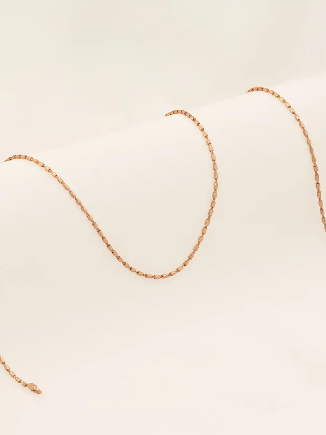 Cadena Tejido Tube Rose IT 65 Cms 1