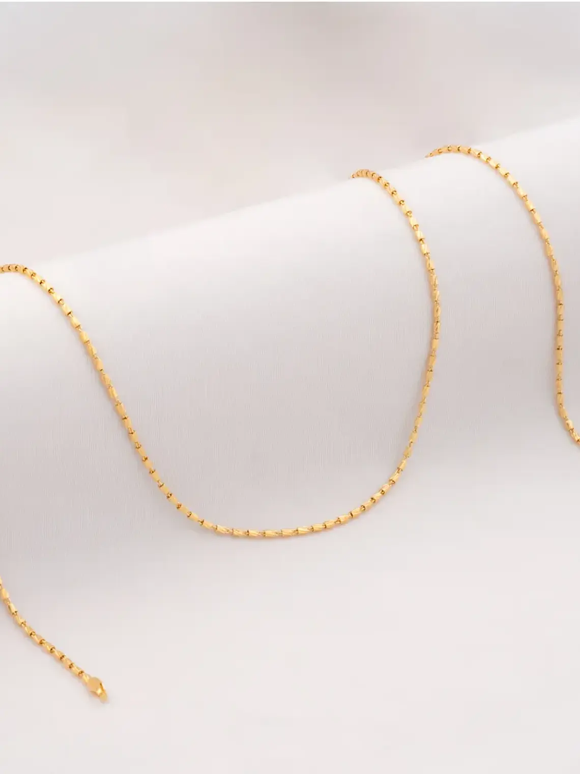 Cadena Tejido Tube Gold IT  1