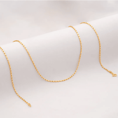 Cadena Tejido Tube Gold IT 