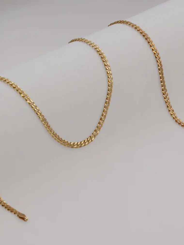 Cadena Tejido Cuban Link IT 3,1 mm 65 Cms 2