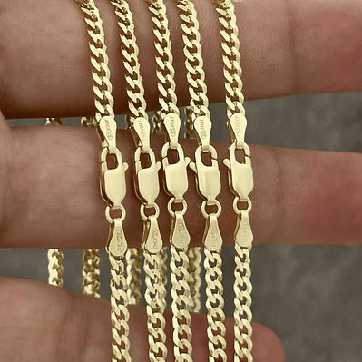 Cadena Tejido Cuban Link IT 3,1 mm 65 Cms