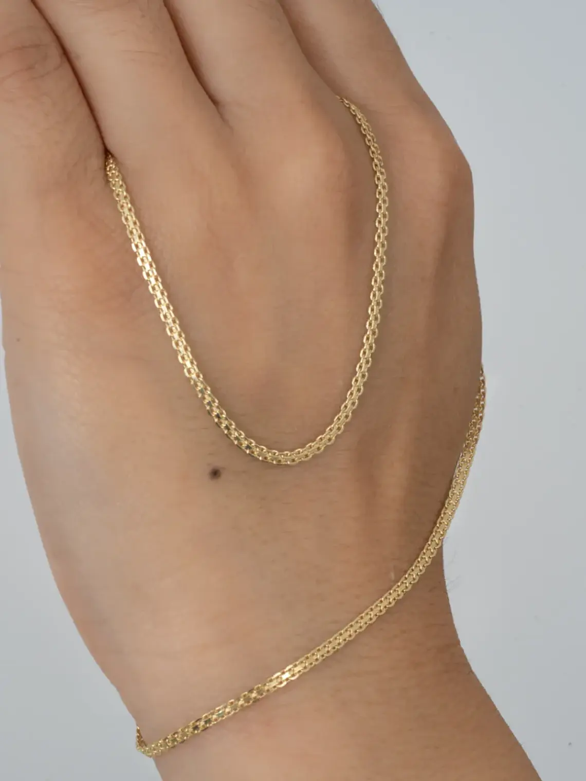 Cadena Tejido China IT 2 mm 45 Cms 2