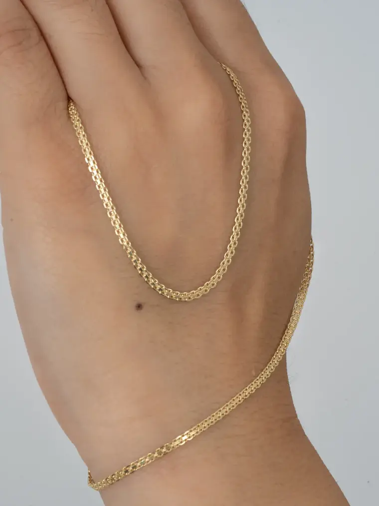 Cadena Tejido China IT 2 mm 45 Cms 2