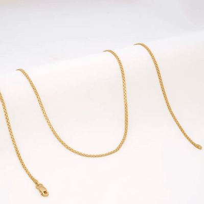 Cadena tejido China IT 2 mm 65 Cms