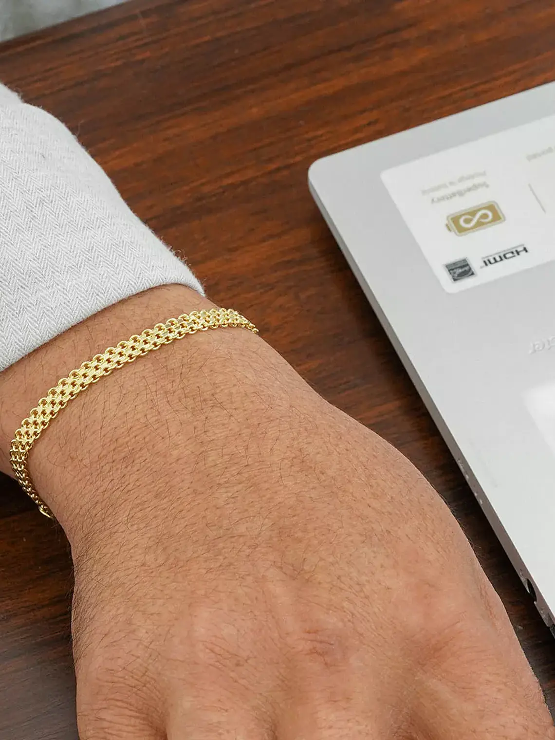 Pulsera China Doble Carril 3