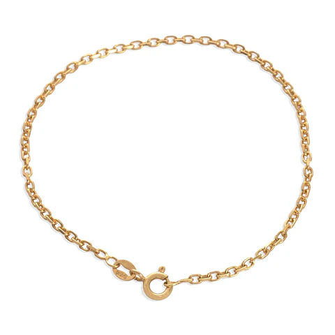 Pulsera tejido Aros IT 2 mm 19 Cms