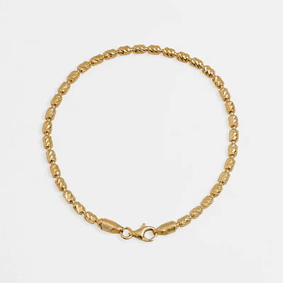 Pulsera tejido  Barril italy 3 mm 19.5 Cms