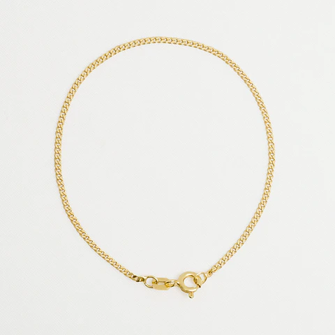 Pulsera tejido Cubanita IT 1.5 mm |  16 Cms