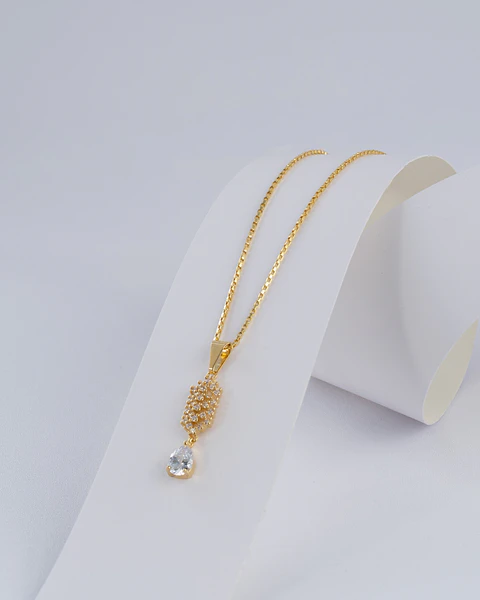 Set Cadena Vintage 1.1 mm 45 Cms +dije Colgante