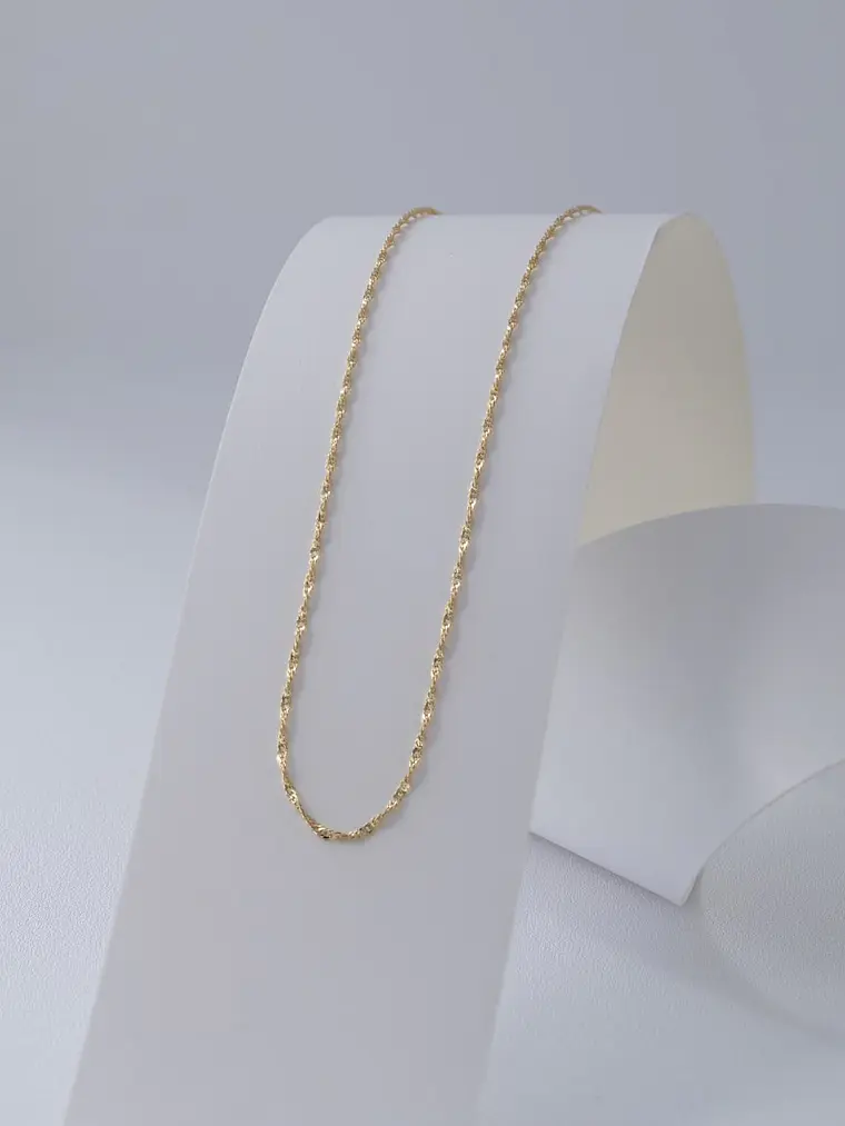 Cadena tejido Singapur IT 1.2 mm 45 Cms 1