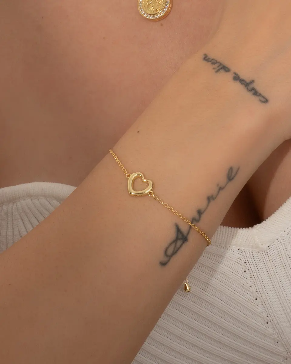 Pulsera Corazon  2