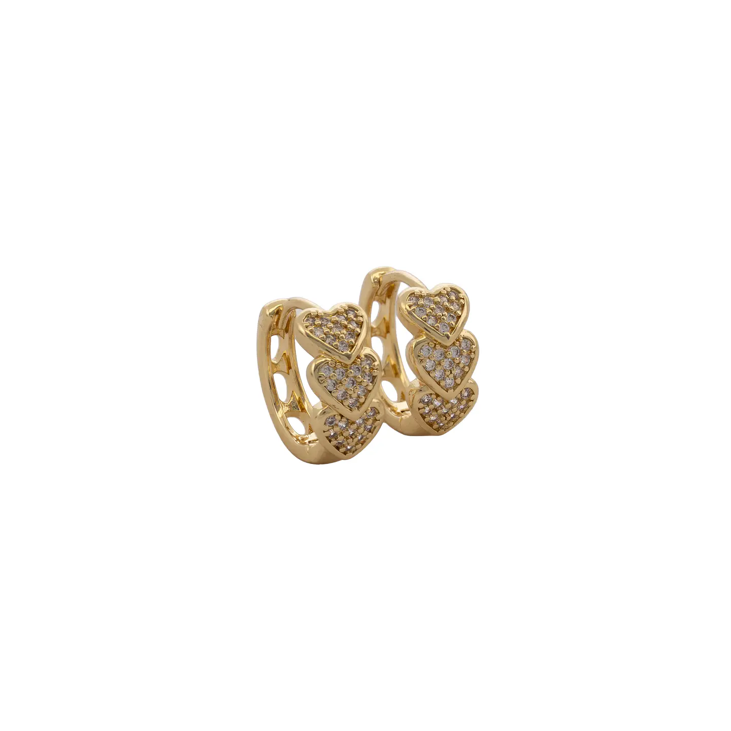 Arete Candonga Heart Circones 15 mm 2